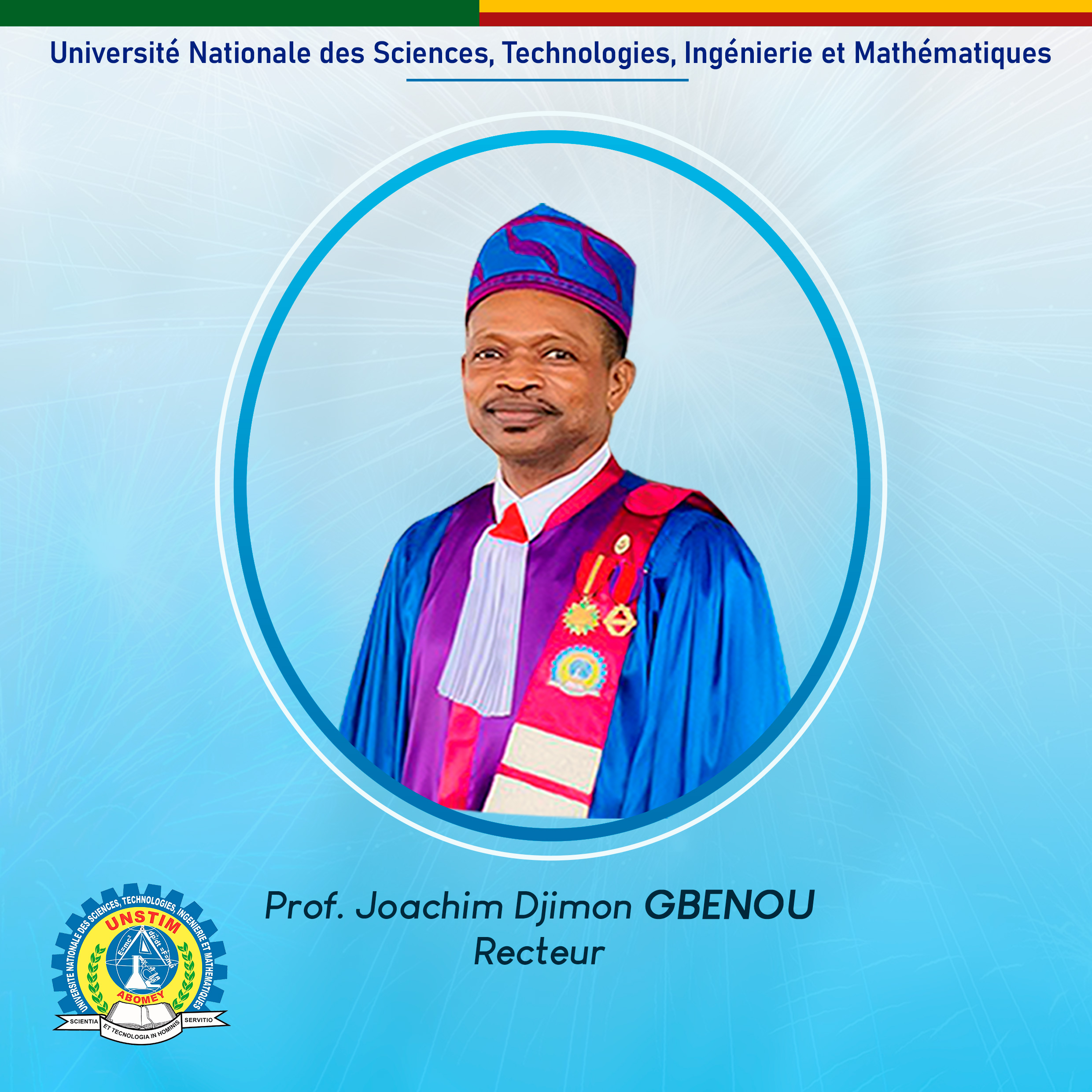 Photo de Professeur Joachim Djimon GBENOU